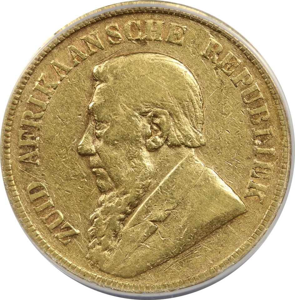 1893 South Africa ANACS VF 25 Gold Pond - Image 4 of 4