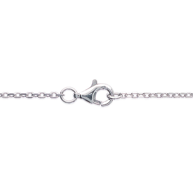 Collier Plume Argent 925 rhodié