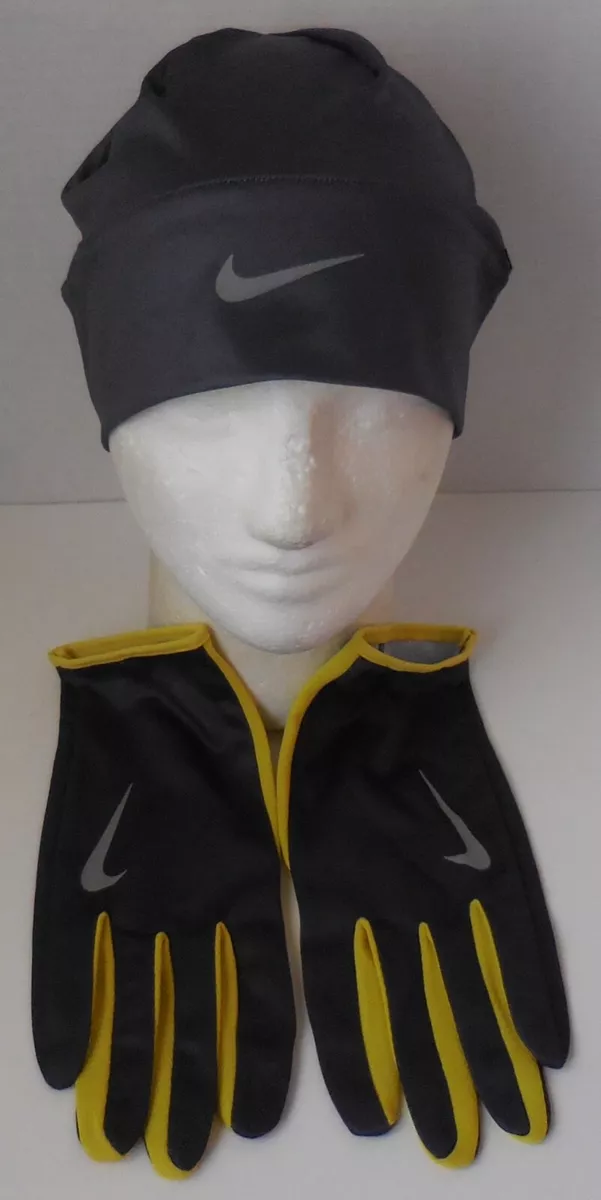Dri-fit running shop hat and gloves
