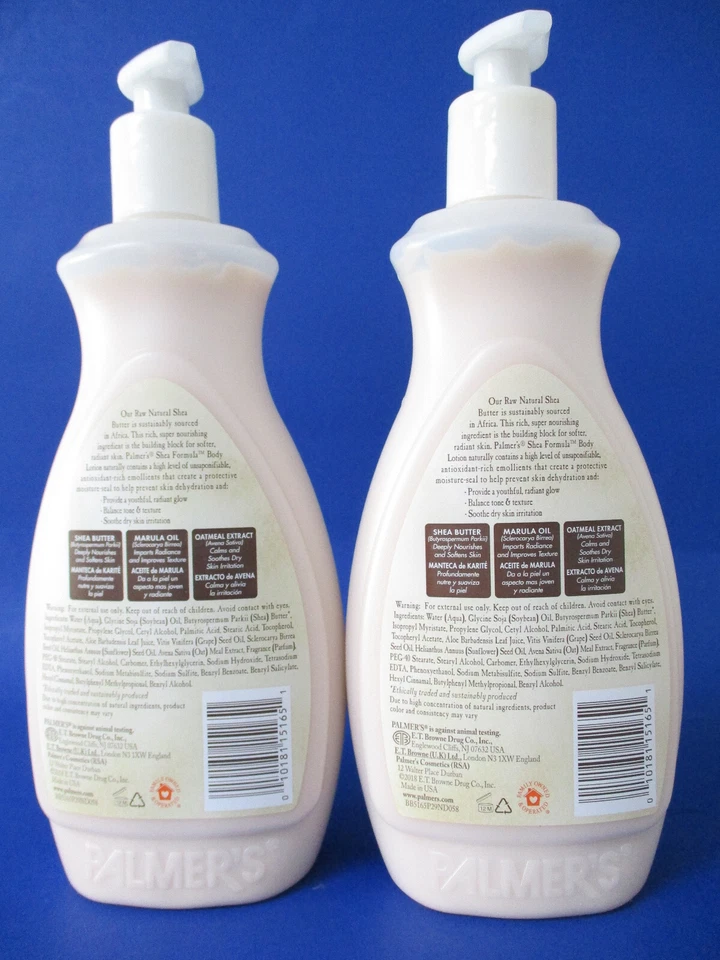 Palmer's Karité Fórmula Loción Corporal de Karité Crudo 17 OZ LOTE DE 2 Foto 2 de 2