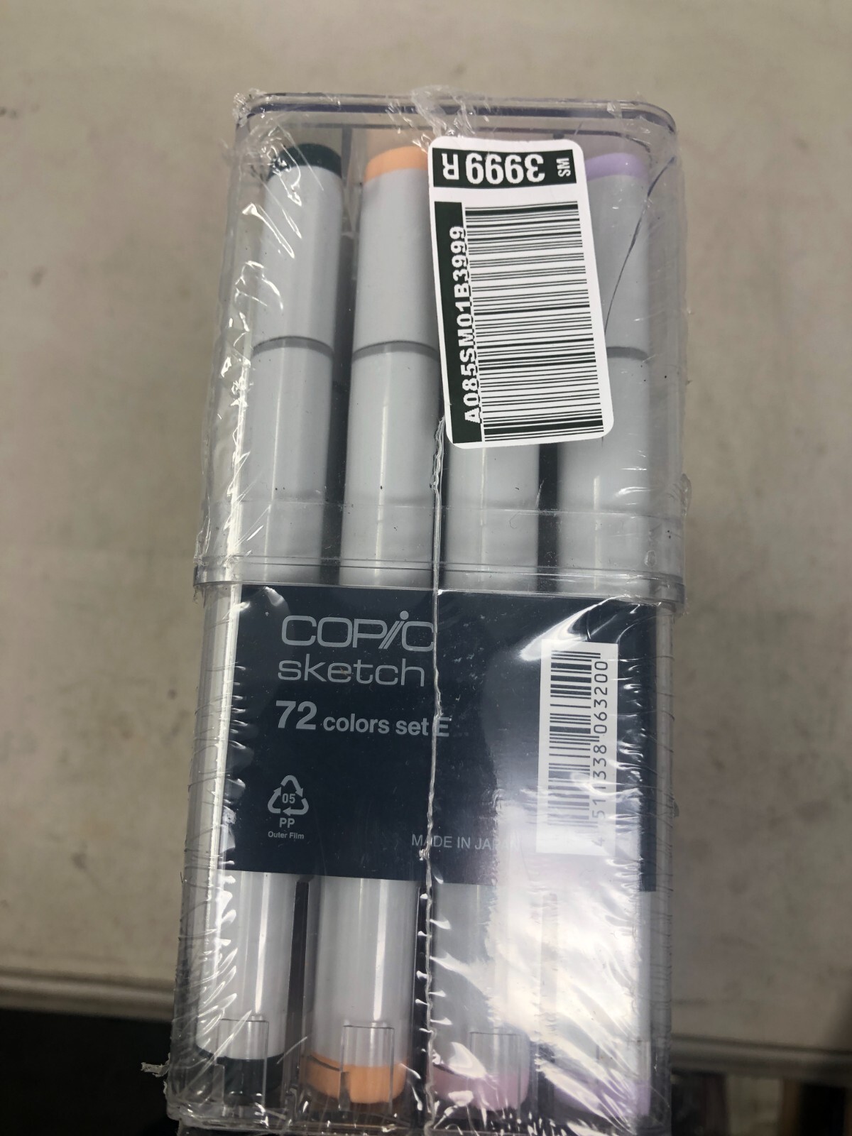 Copic Sketch Marker Set, 72-Piece Set, E, V2