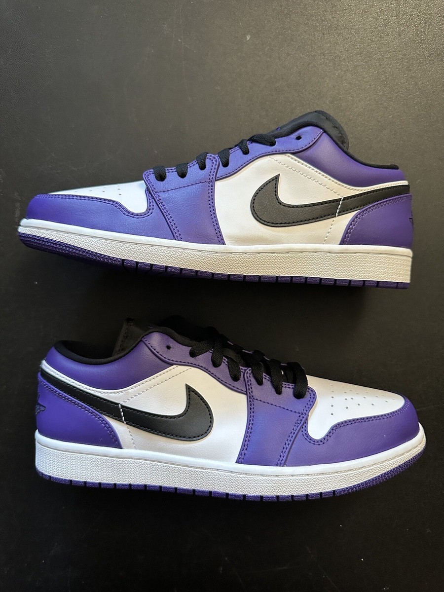 【NIKE】AIR JORDAN 1 LOW COURT PURPLE Air Jordan 1 Low 'Court Purple' Release Date. Nike SNKRS