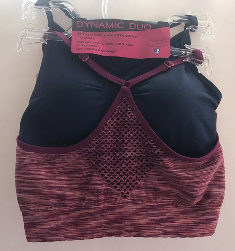 Lily Of France~Active~Dynamic Duo~2~Low Impact~S/M~All Day Comfort~Racer Back - 第 5/6 張圖片