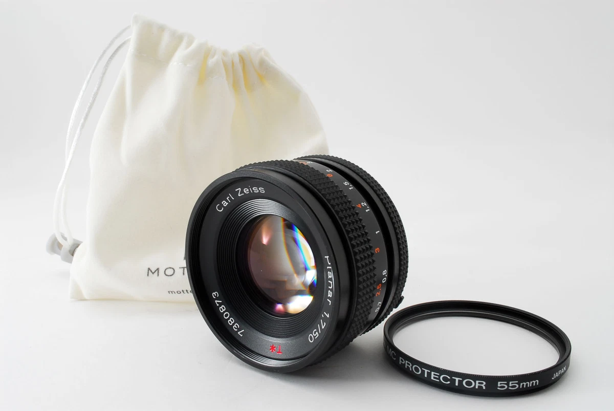 [MINT]✨ Contax Carl Zeiss Planar T* 50mm F/1.7 Lens CY Mount MMJ from JAPAN  #261