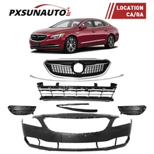 For 2017 2018 2019 2020 Buick Lacrosse Front Bumper Grille Set Complete