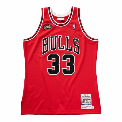 Mens Mitchell & Ness NBA Authentic Jersey 1997 Chicago Bulls