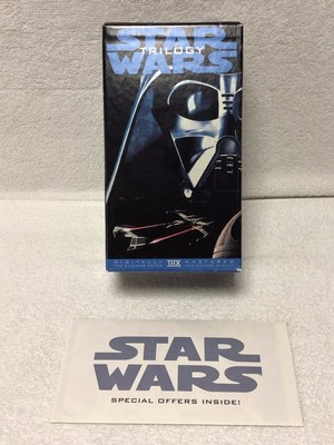 Star Wars Trilogy VHS Box Set 3-Tapes 1995 Original Version THX Edition 86162060939 | eBay