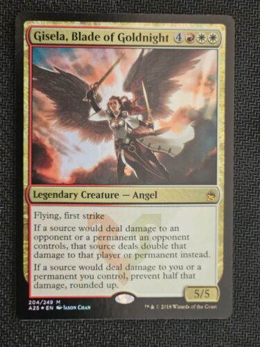 Masters 25 ** Gisela, Blade of Goldnight (FOIL) (NM!) ** Mtg Magic - Picture 1 of 2