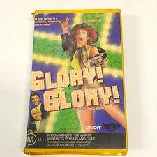 Glory Glory VHS Clamshell Big Box Ex Rental Premiere