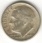 USA - 1962D - Dime - Roosevelt Silver - Low Mintage - #13153RG