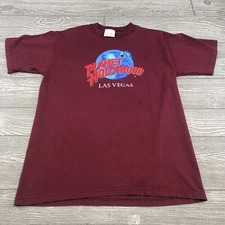 Vintage Planet Hollywood Las Vegas T-Shirt Men’s Size Medium Red 90s