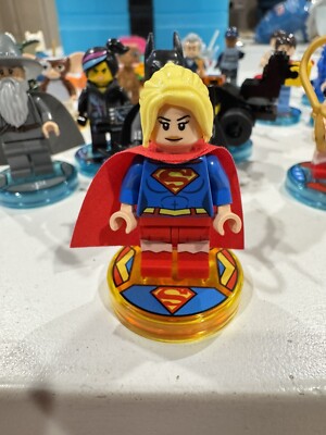 LEGO DIMENSIONS COLLECTION LOT - New/Used, Cases, RARE Figures Supergirl & More!