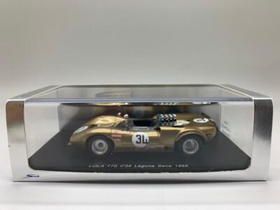 SPARK Lola T70 No 34 Laguna Seca 1968 George Follmer S1140 1/43
