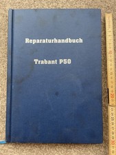 RARE East German Trabant P50 500 Workshop Repair Manual & Spare Parts Catalouge
