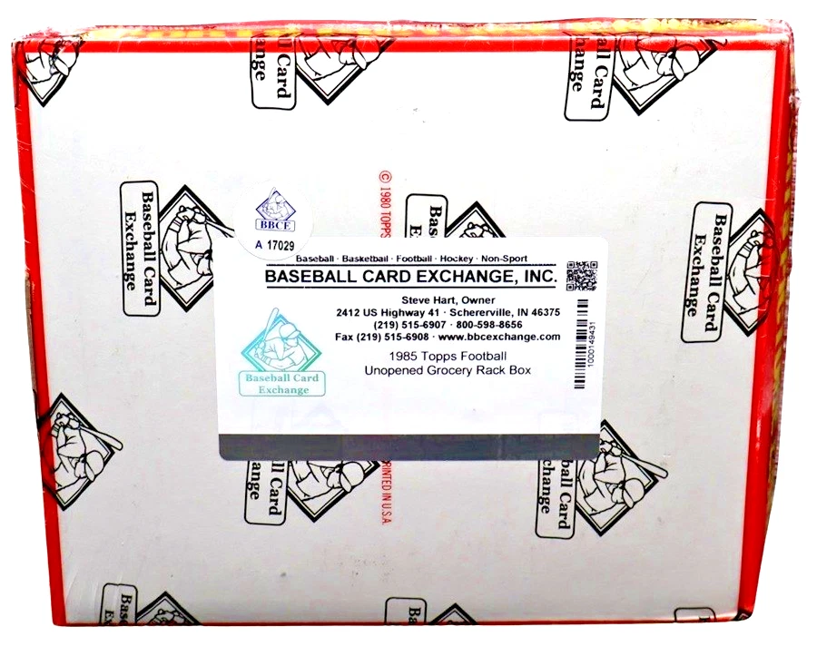 Topps Football 1985 1 paquete aleatorio de 42 tarjetas de supermercado de la BBCE Foto 4 de 4