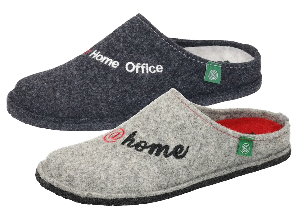 Dr. Brinkmann Damen Schuhe Hausschuhe Pantoffeln Wollfilz 320018