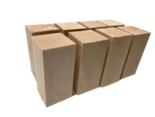 8 Pcs, Basswood Turning Blank 2x 2x 4 Woodturning Lumber- Free US Shipping