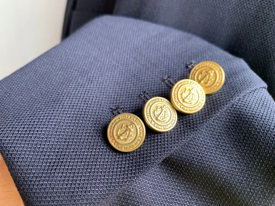 ⭐️ NEW  VINEYARD VINES NAVY  BLAZER JACKET 44  REGULAR ⭐️ - Image 4 of 4