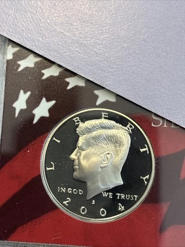 2004 S Kennedy Half Dollar Silver Proof Deep Cam FREE SHIPPING