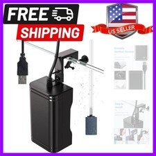 15 GPH Aquarium USB Air Pump Mini Quiet Oxygen Aerator Pump with Bracket Airl...