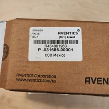 Aventics R434001963 Pneumatic Solenoid Valve 740 120v-ac 150psi NEW PARTS