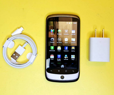  UNLOCKED HTC GOOGLE NEXUS ONE 3G COLLECTION CELL PHONE TELUS LUCKY MOBILE BELL