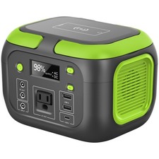 200W Portable Power Station 155Wh Battery Bank Camping Solar Generator