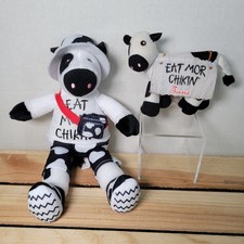 Set of 2 Chick-Fil-A Plush Cows