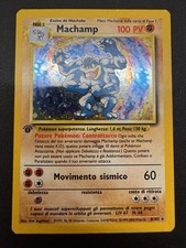 MACHAMP 8/102 - HOLO - PRIMA EDIZIONE - SET BASE POKEMON ITA