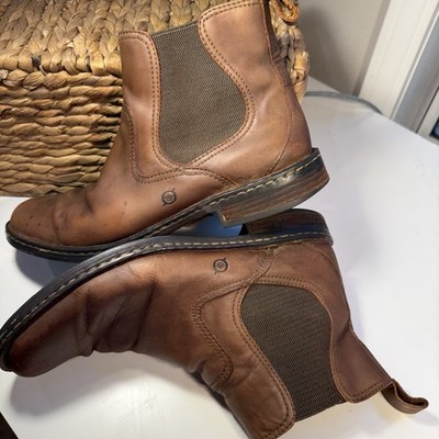 Born Hemlock Chelsea Boots Mens 12 M Distressed Brown Leather Hipster Preppy Born Hemlock Boots | eBay main image 4