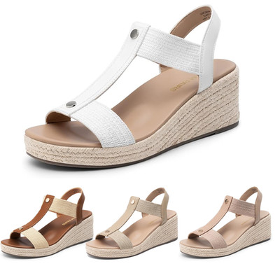 Women s Espadrille Wedge Sandals Comfortable Platform Casual Sandals