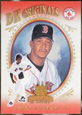 2002 Donruss Diamond Kings #DK-3 Pedro Martinez DK Originals /1000 Baseball EX