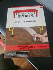 Franklin Table FOOTBALL ~ Table Top Sports ~ Play Anywhere Suction Cup Goalposts