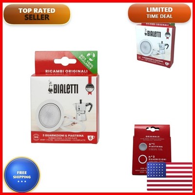 Bialetti SP 3 Gaskets 1 Plate Moka Express Fiammetta Break Happy Dama Moka