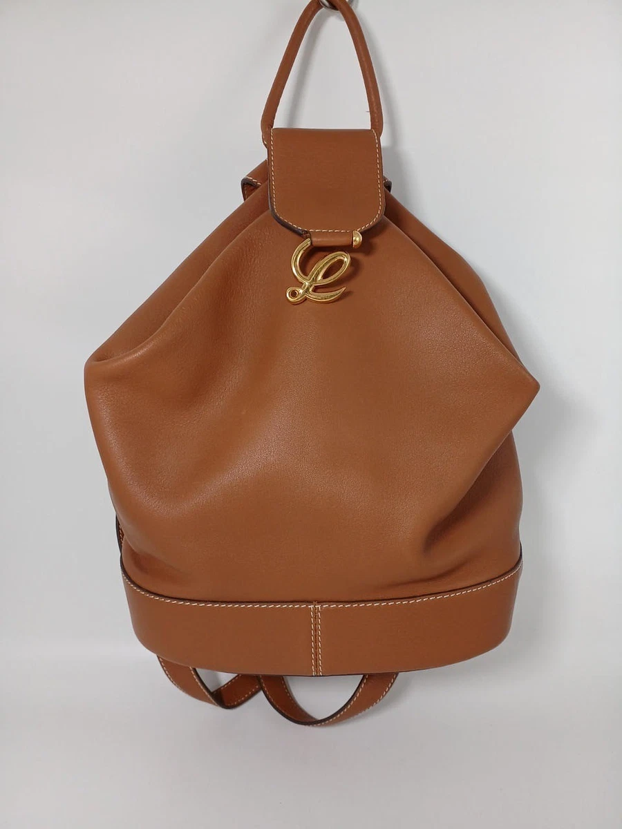 Loewe Backpack and Pouchette ?FRENCH GIRLS? Y2K Slouchy Backpack Loewe Leather LOEWE Women Backpacks - Vestiaire Collective main image 4