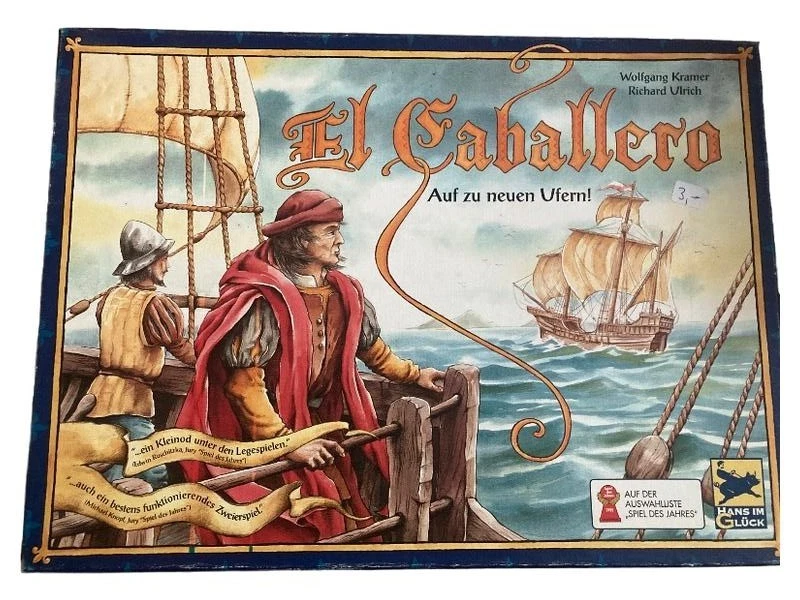 Hans im Glück El Caballero Brettspiel Strategiespiel Historisch 2 Spieler