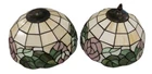 Tiffany-style Lamp Shade, Faux Stained Glass, 12inches, Set Of 2, Vintage