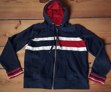 Tommy Hilfiger Sport Women's Zip Up Hoodie Size Large Pockets Drawstring Jacket