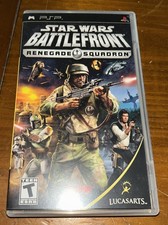 Jeu PSP Star Wars Battlefront: Renegade Squadron - Version Essentials - Complet Et En Bon état