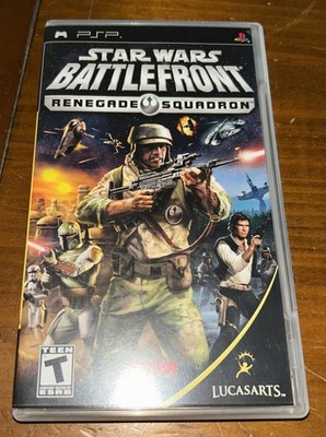 Star Wars Battlefront Renegade Squadron (Sony PSP PlayStation) CIB Complete NICE