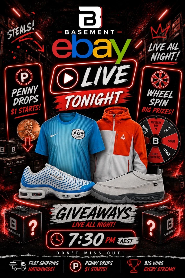 🔥NEW ARRIVALS💰 PENNY DROPS 🎁 GIVEAWAYS ⚡SUDDEN DEATH AUCTIONS