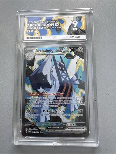 2024 Surging Sparks Archaludon EX SIR #241 Ace 9