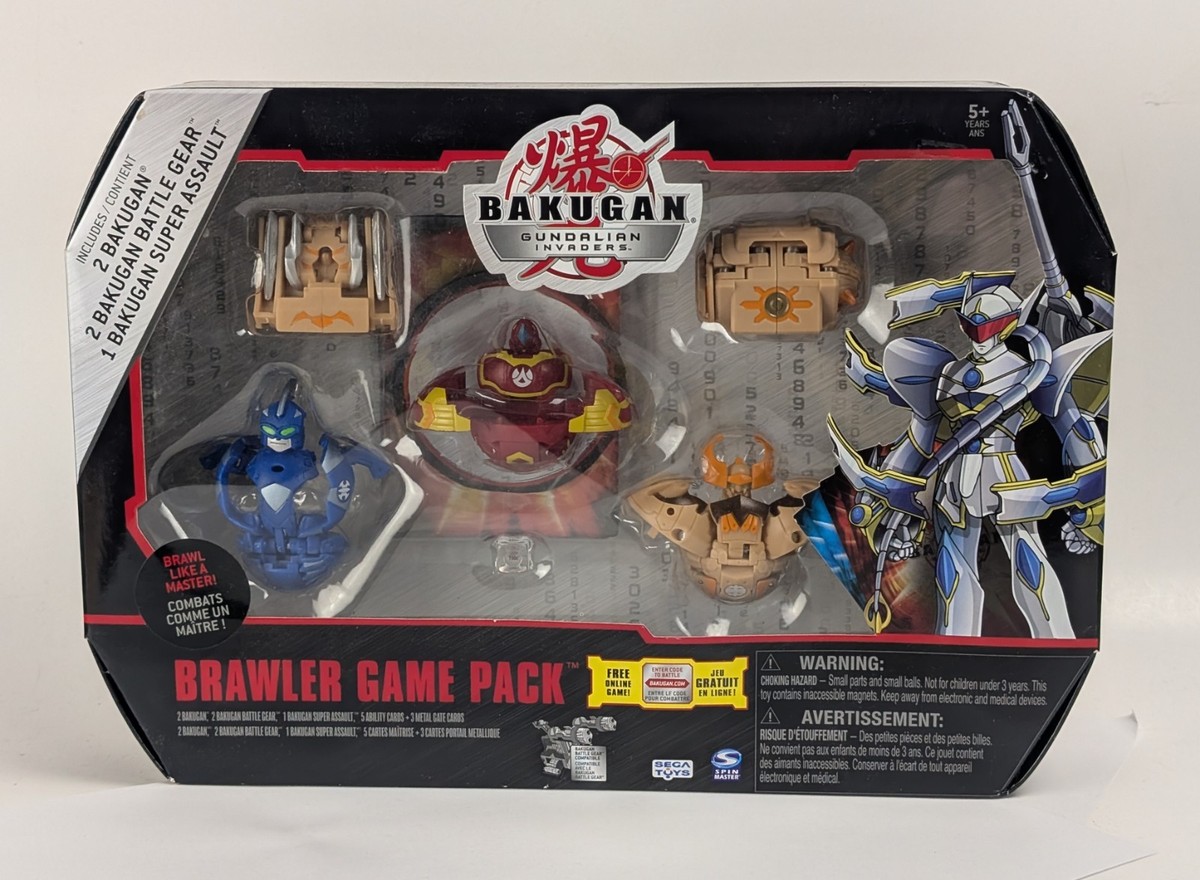 Bakugan Battle Brawler Game Pack Gundalian Invaders Playset Sealed