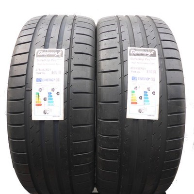 275 45 21 2x GRIPMAX 275/45 R21 110Y XL ProSport Sommerreifen 2022 WIE NEU VOLL
