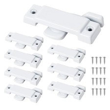 8PCS Windows Lock Window sash LocksWindow LatchWindow Locks for up and Down W...