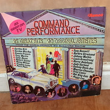 Ronco Command Performance 12" Vinyl LP Compilation 25 Great Hits Easy Listening