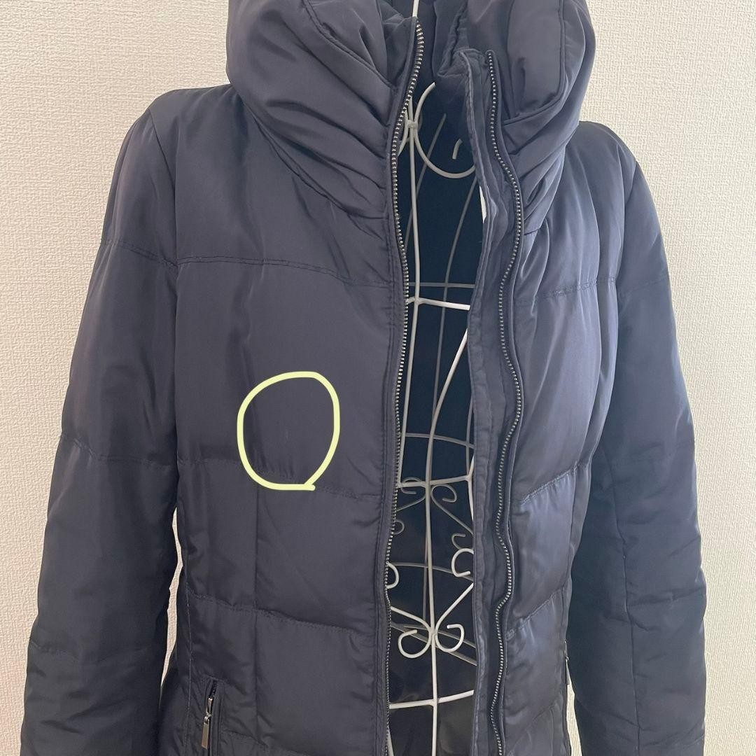 ZARA BASIC Volume Collar Long DowZARA BASIC Volum… - image 17