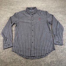 US Polo Assn Stretch Men's Button Up Shirt Size S