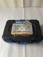 Kobalt 42pc Mixed Drive Mechanics Tool Set Sae Socket Set With Case Kobalt 42pc Mixed Drive Mechanics Tool Set Sae Socket Set With Case