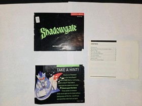 Shadowgate NES CiB [Manual Damaged]